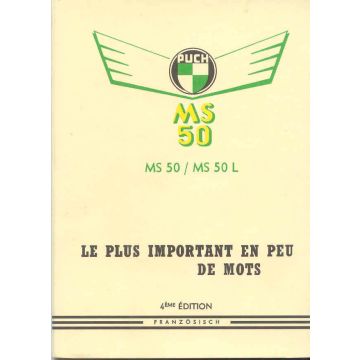 Instructions de service MS50/MS50L