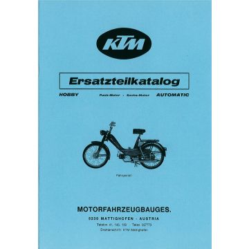 Ersatzteilliste KTM Hobby I Automatik