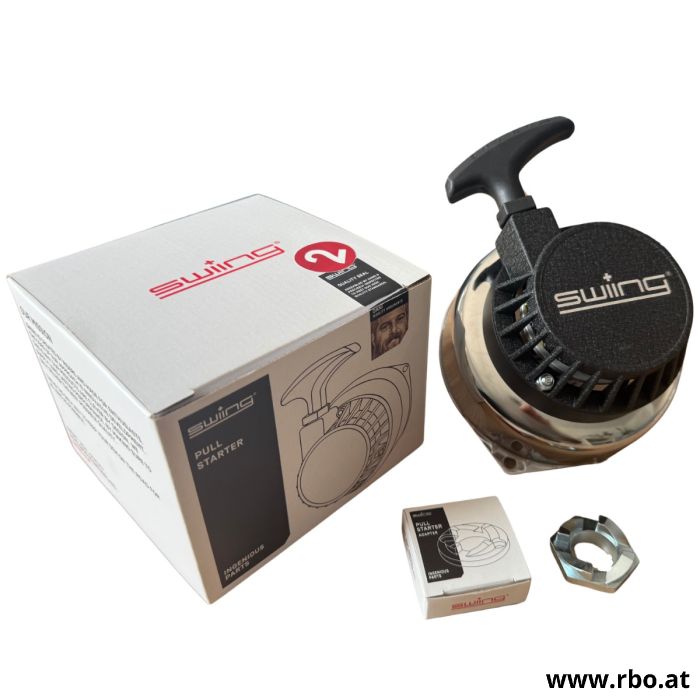 0003.281	Seilzugstarter "swiing", Puch Maxi mit Bosch & Ducati Zündung	Puch Maxi; Seilzugstarter; swiing; 0003.281; Seilzugstarter Puch; Bosch Zündung; Ducati Zündung; Puch Tuning; Puch Ersatzteile; Puch Seilzugstarter; Puch Maxi
