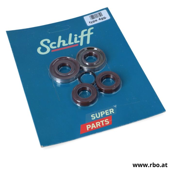 Puch; Simmerringe; Wellendichtring; Viton; FKM; Schliff Super Parts; Kurbelwelle; Dichtring; Radialwellendichtring; Motor Dichtsatz; Puch MS; Puch VS; Puch MV; Puch DS; Puch X50; 2 Gang Motor; 3 Gang Motor; Motorrevision; Moped Motor; Oldtimer Moped; Mope