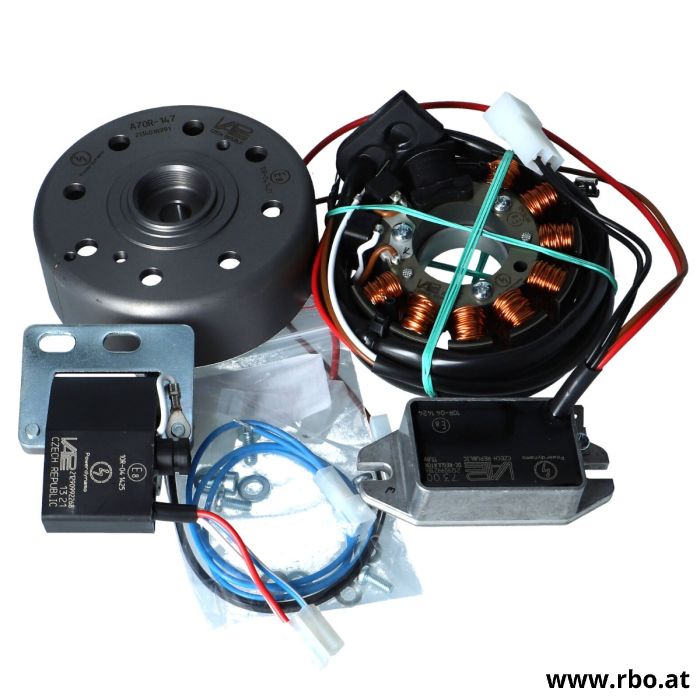 Lichtmaschine  VAPE 12V/100W Sachs 3-Gang Motor gebläsegekühlt
Dynamo VAPE