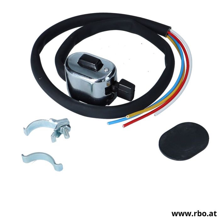 126.5320.2 Abblendschalter Motorräder mit Kabel, Puch Schalter, Lichtschalter