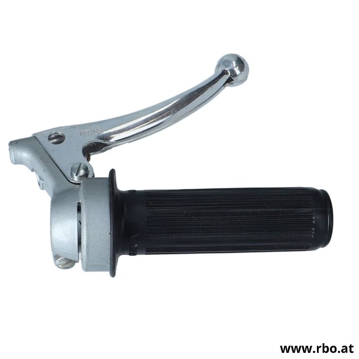 Magura; Gasdrehgriff; Gasgriff; Drehgriff; Original Magura; OEM; KTM; Lohner; HMW; Puch; Sachs; Zündapp; Oldtimer; Klassiker; Moped; Motorrad; Ersatzteil; Griffarmatur; Lenkerarmatur; Steuergriff; Gasklemme; Bowdenzug; 0.31.02.010; 50/1/1/5003; 1.31.02.01