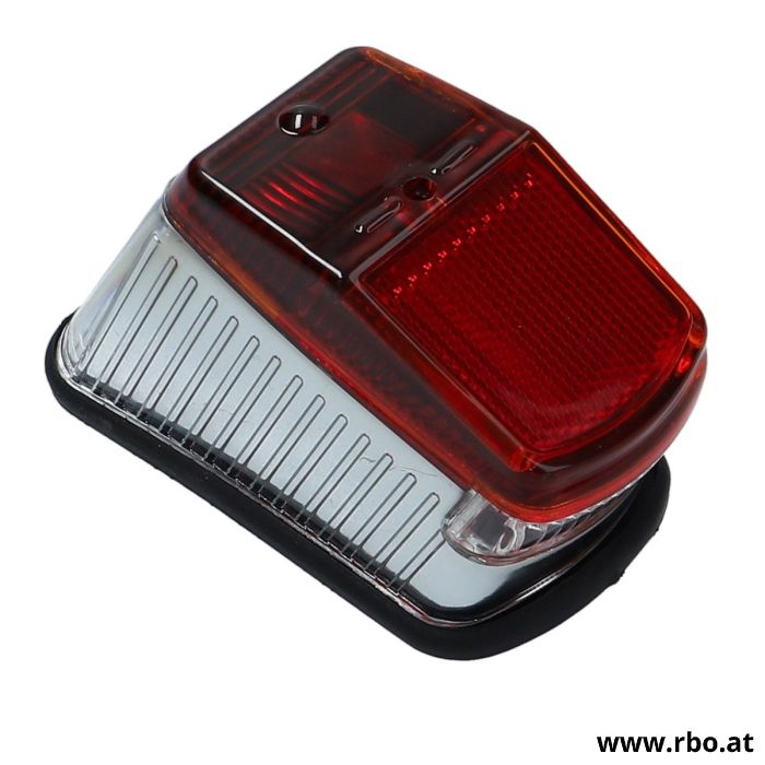 329.2.55.500.0 Rücklicht Replica rot/silber, Puch M50, VZ