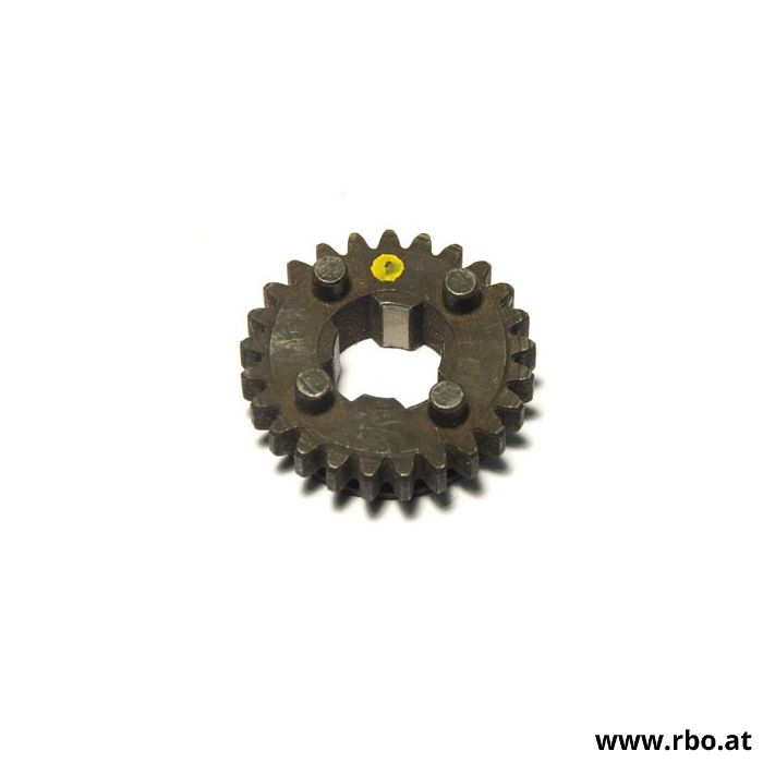 Getriebezahnrad 3. Gang 25 Zähne, 25Z
Puch DS50-4 ab 9 027 204
Puch DS50-L ab 9 027 204
Puch DS50V 2,6 PS
Puch M50 S ab 9 822 888
Puch M50 R ab 9 829 666
Puch M50 GP ab 9 929 666
Puch M50 SG
Puch Monza 4S
Puch Monza 4SL
Puch Monza 4C
Puch Monza