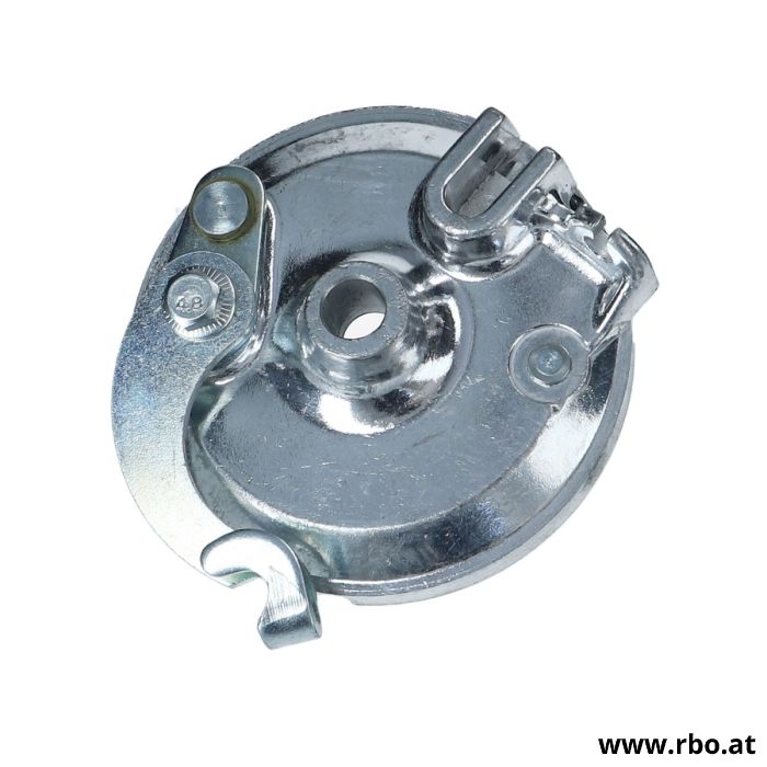 349.1.40.807.9 Tragplatte Speichenrad vorne, Puch Maxi L, L2 
3491408070, 349.1.40.807.0, 3491400070, 349.1.40.007.0, Bremsplatte, ankerplatte, anker, Bremsankerplatte, Le, le leu, leu leu, leu, 1011701, 10-11-701,