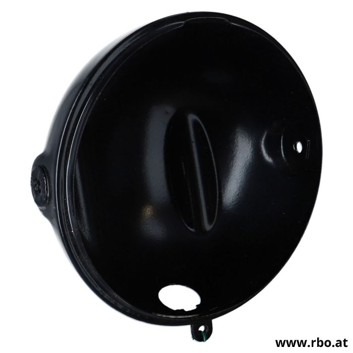 Scheinwerfergehäuse flach, schwarz,  
Puch MC50 II
Puch MC50 III
Puch M50 Cross