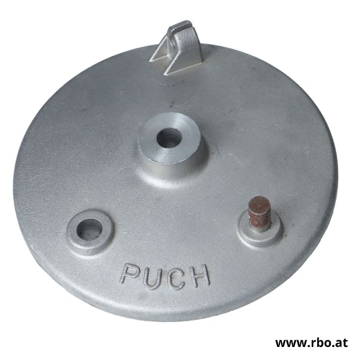 Bremsankerplatte hinten M50Jet, Cross, ...
Puch M50 Jet
Puch M50 Cross
Puch Cobra mit Seilzugbremse