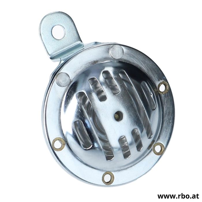 Wechselstromhupe (Schnarre) 6V, Ø 74 mm 902.0772.3.A1, Hupe, Horn, Signalhorn, 05-33-101, NTS, Hupe 6V, AC NTS Universal, Knarre, tröte,