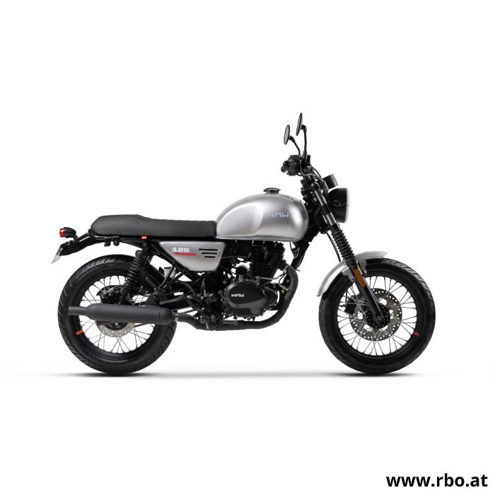 HMW Classic; Classic 125; Retro Motorrad; 125 ccm Motorrad; Klassik Motorrad; HMW Mobilty; Vintage Motorrad; Retro Bike; 125ccm Leichtkraftrad; ABS Motorrad; Euro 5 Motorrad; 5 Gang Getriebe;Classic Bike; Franz RBO,