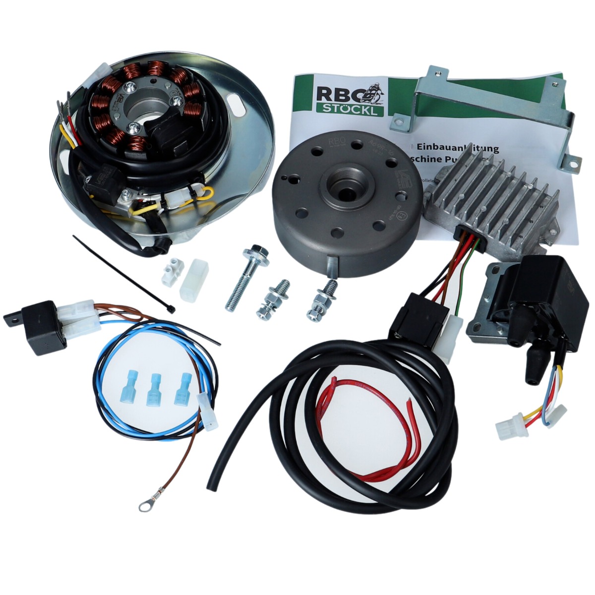 Lichtmaschine 12V/150W Puch 250 SG/S - RBO Stckl Lichtmaschine 12V/150W Puch 250 SG/S - RBO Stckl